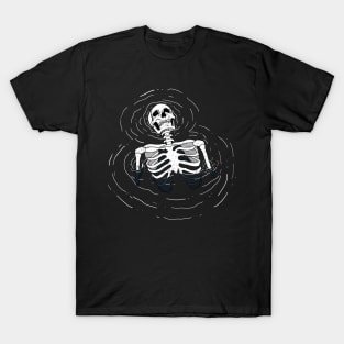 Timeless Descent (skeleton ocean) T-Shirt